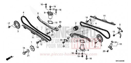 CHAINE A CAMES/TENDEUR GL1800BDL de 2020